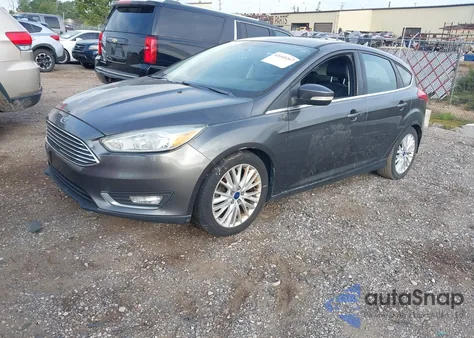 2015 Ford Focus Titanium from USA, damaged, VIN 1FADP3N27FL260899